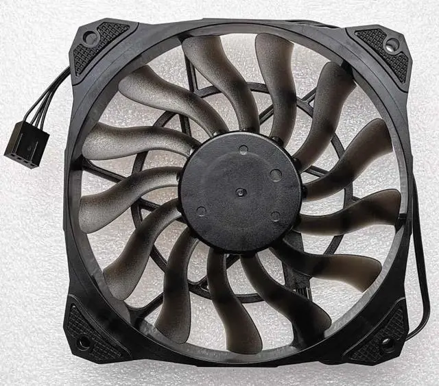 Alt view image 3 of 4 - 120MM MD 12015 MD12015H12Y 12V 0.25A 4 Wires HTPC ITX Case Fan