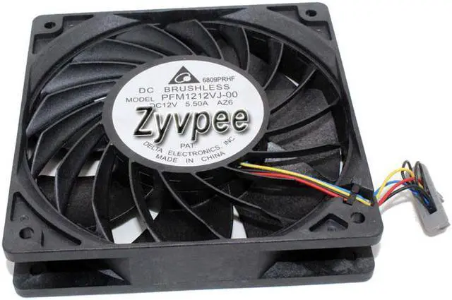 Alt view image 4 of 5 - 120MM DELTA PFM1212VJ-00 12V 5.5A 12CM Server Power Cooling Fan