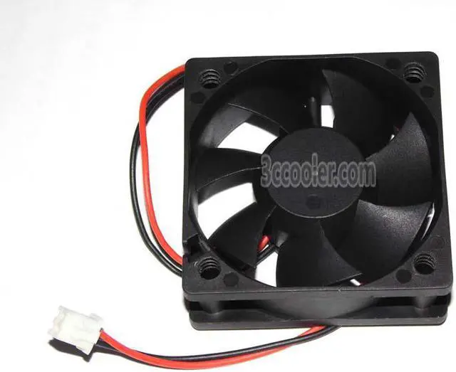Alt view image 2 of 3 - Zyvpee RUNDA 5CM 12V 0.23A 2 Wires 2 Pins Connector 50*50*20MM DC square Cooling fan Case cooler