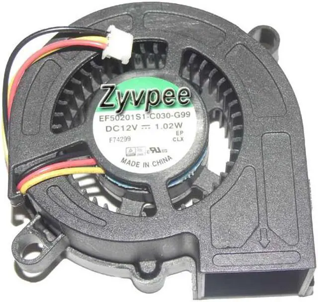 Alt view image 2 of 4 - Zyvpee Sunon EF50201S1-C030-G99 12V 1.02W 3 Wires Blower for E701ST