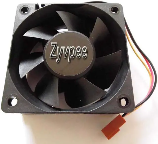 Alt view image 2 of 4 - 60MM 6025 F.GN DC12V 1.1W 3 Wires 3 Pins 6CM CPU Cooling Fan