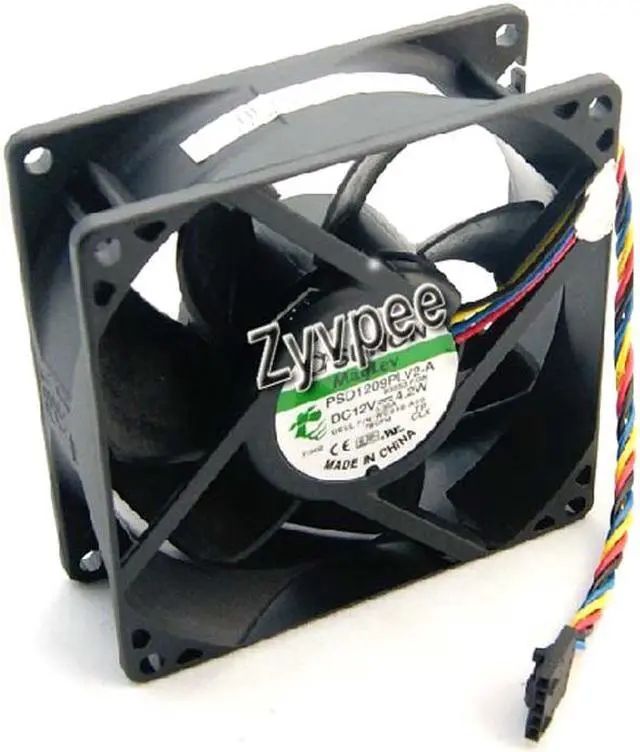 Alt view image 3 of 4 - 90MM 9032 WC236-A00 DC12V 4.2W 4 Wires 4 Pins 9CM Case Fan Server Cooling