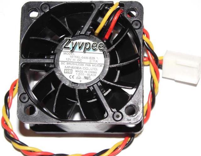 Alt view image 2 of 3 - 40MM 4028 S51 P1211 DC12V 0.11A 3 Wires 3 Pisn 4CM Cooling Fan
