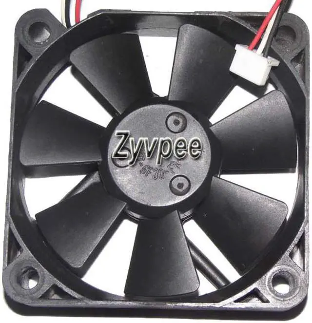 Alt view image 3 of 4 - 60MM 6015 J03 DC24V 0.13A 3 Wires 3 Pins 6CM inverter Cooling Fan