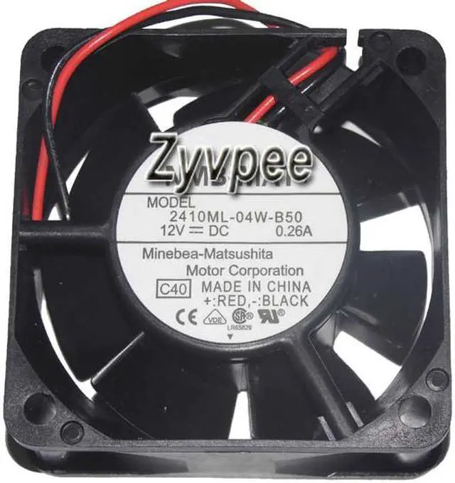 Alt view image 3 of 4 - 60MM 6025 C40 DC12V 0.26A 2 Wires 6CM CPU Cooling Fan