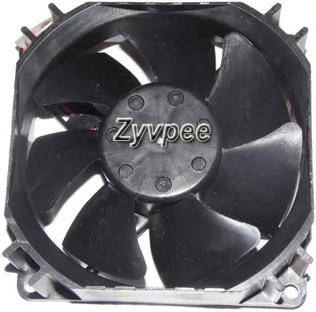 Alt view image 2 of 3 - 80MM 8015 DC12V 0.26A 2 Wires 2 Pins 8CM CPU Case Fan