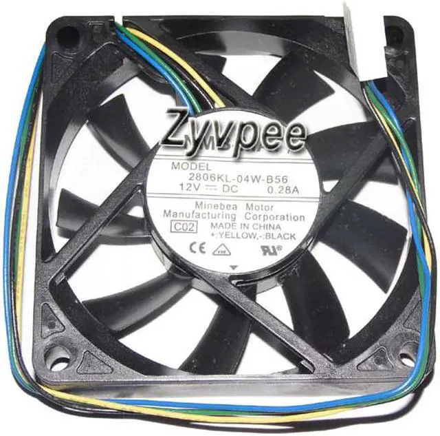 Main image of 70MM 7015 C02 DC12V 0.28A 4 Wires 4 Pins 7CM CPU Cooling Fan