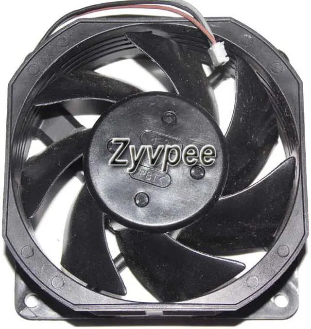 Alt view image 2 of 3 - 70mm 7025 1-787-646-12 XA1 DC12V 0.19A 3 Wires 3 Pins 7CM CPU Cooling Fan