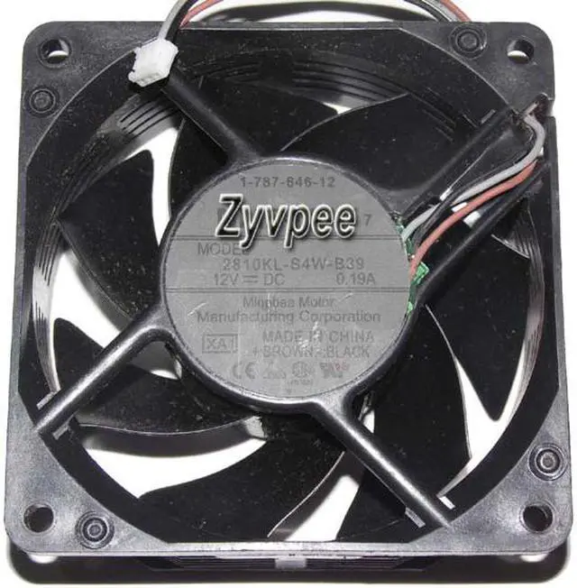 Main image of 70mm 7025 1-787-646-12 XA1 DC12V 0.19A 3 Wires 3 Pins 7CM CPU Cooling Fan