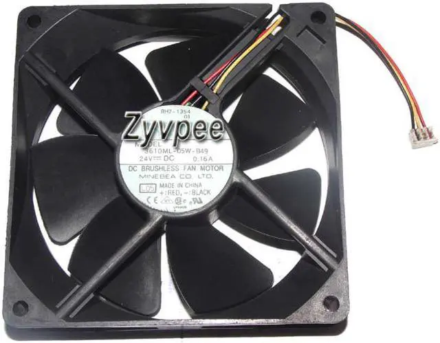 Main image of 90MM 9225 RH7-1430 A90L-0001-0488 A02B-0260-C021 1354 L05 DC24V 0.16A 3 Wires 9CM Inverter Cooling Fan