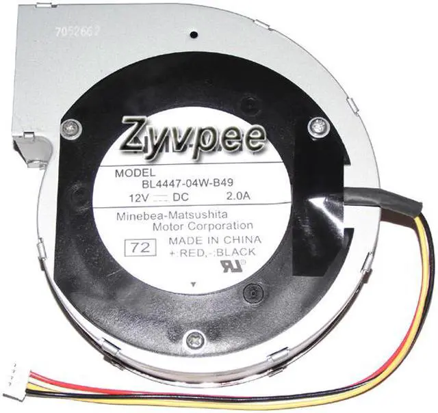 Alt view image 3 of 5 - 110MM 11028 BL4447-04W-B49 12V 2.0 4 Wires 4 Pins Blower Cooling for Server Power