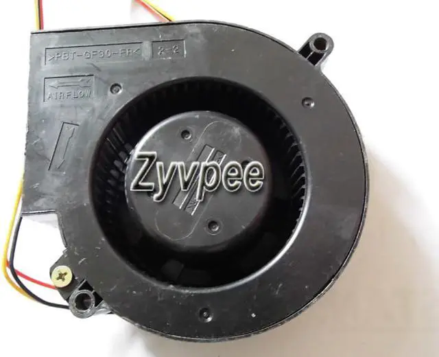 Alt view image 4 of 6 - 97MM 9733 BG0903-B047-VTS T1 05 03 12V 2.1A 3 Wires 10CM Server Cooling