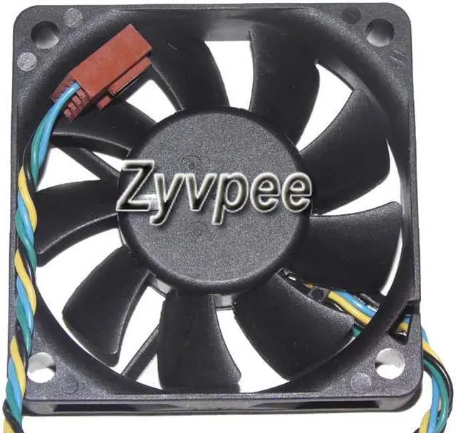 Alt view image 2 of 4 - 60mm 6015 DC12V 0.2A 4 Wires 4 Pins PWM 6cm CPU Cooling Fan for SH40F66355 M6000
