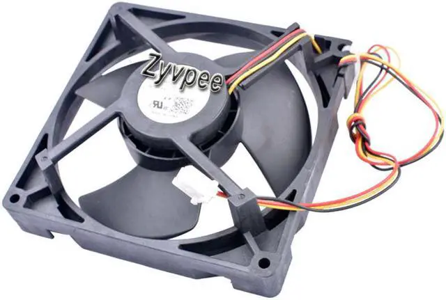 Main image of 125mm U12E12MS1CA3-52Z32 12V 0.15A 3 Wires 3 Pins 12.5cm Refrigerator Fan