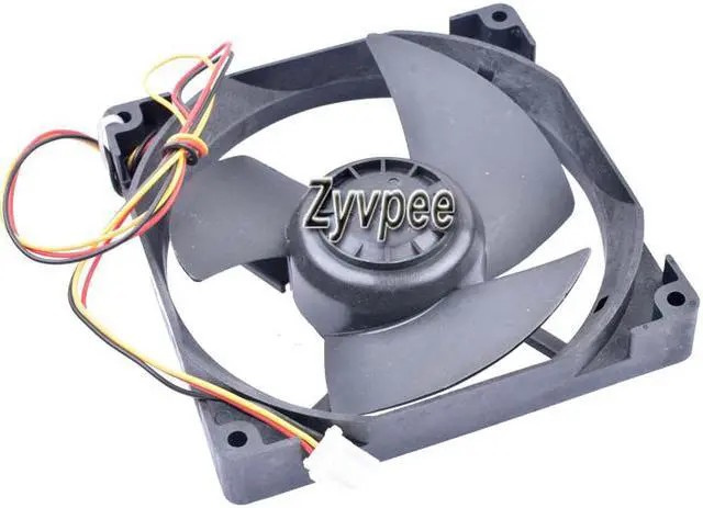 Alt view image 2 of 3 - 125mm U12E12MS1CA3-52Z32 12V 0.15A 3 Wires 3 Pins 12.5cm Refrigerator Fan