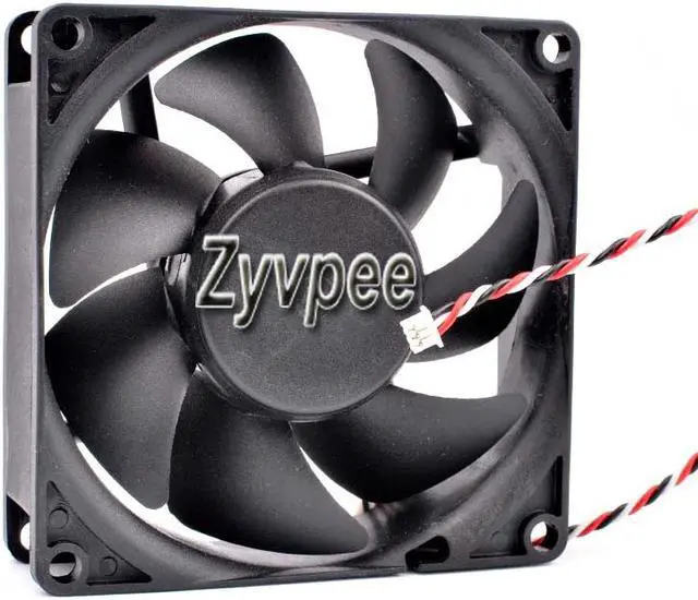 Alt view image 2 of 3 - 80mm 8025 ME80251V1-000C-F99 DC12V 1.7W 3 Wires 3 Pins 8CM Projetor Cooling Fan
