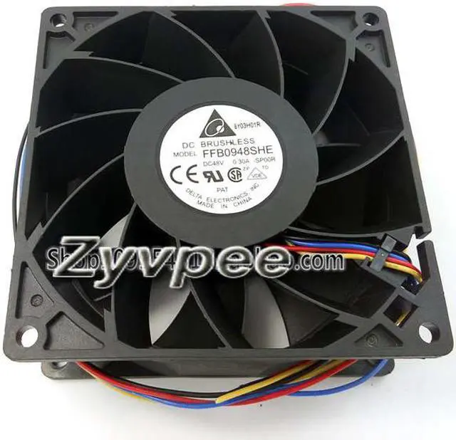 Main image of 90mm 9038 FFB0948SHE SP00R DC8V 0.3A 4 Wires 9CM Power Cooling Fan UPS Cooler