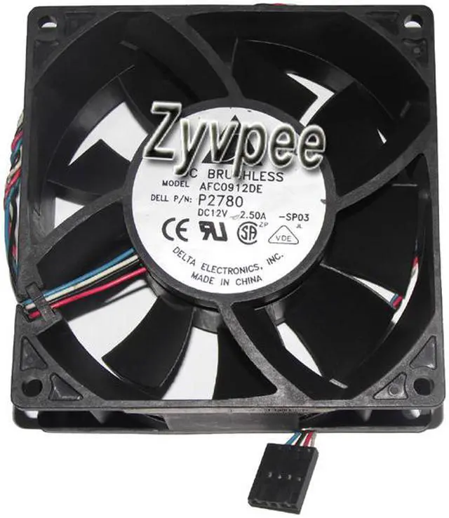 Main image of 90mm 9038 AFC0912DE P2780 DC12V 2.5A 4 Wires PWM 9CM Server Cooling