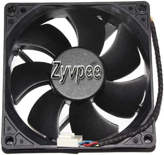 Main image of 92mm 9225 DS09225B12U P100 12V 0.56A M418C 4 Wires 4 Pins PWM 9cm Case Fan