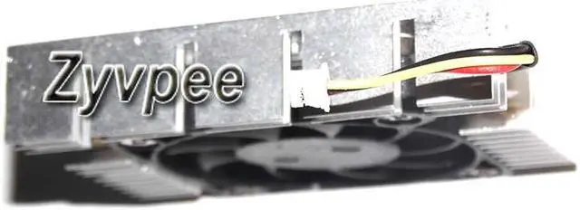 Alt view image 3 of 4 - 40mm 4007 AD0412HB-K96 DC12V 0.08A 3 wires 3 Pins 4CM Cooling with Heatsink