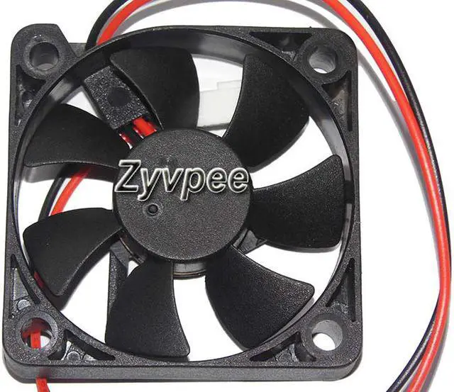Alt view image 3 of 4 - 50mm 5010 AD0512LB-G70 DC12V 0.1A 2 Wires 5CM CPU Cooling