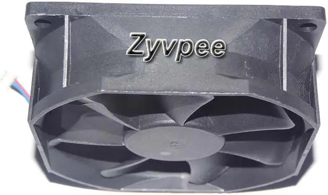 Alt view image 3 of 4 - 75mm 7525 AD07512UX257300 OXCW DC12V 0.46A 3 Wires 7.5CM CPU Cooling