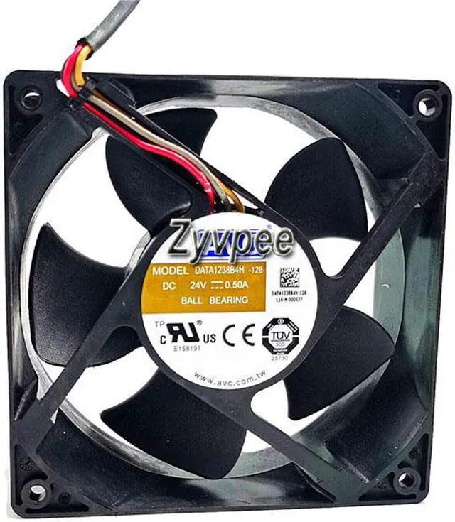 Main image of 120mm 12038 DATD1238B4H DC24V 0.5A 4 Wires 12CM PWM Cooling Fan