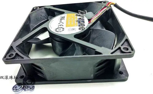 Alt view image 2 of 2 - 120mm 12038 DATD1238B4H DC24V 0.5A 4 Wires 12CM PWM Cooling Fan