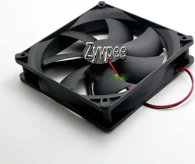 Alt view image 2 of 2 - 120mm 12025 TT-1225A 12V 0.15A 2 Wires 12CM Chassis Power Supply Fan