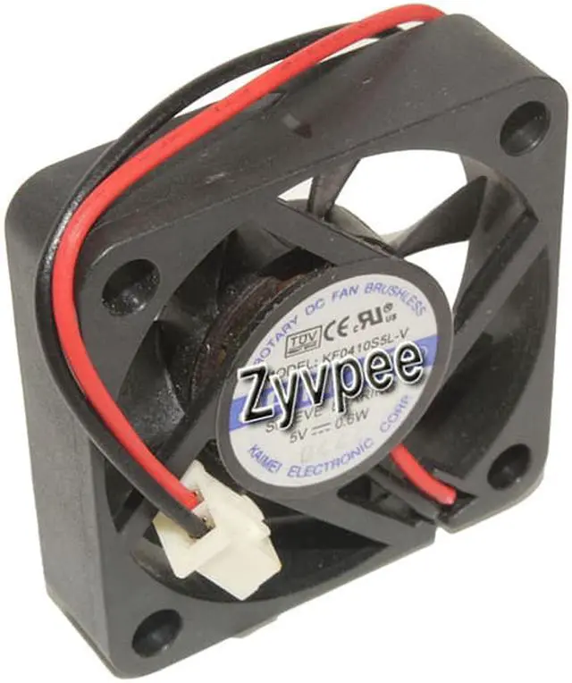 Alt view image 5 of 5 - 40MM 4010 KF0410S5L-V DC5V 0.6W 2 Wires DVR 4CM Cooling Fan