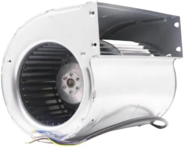 Alt view image 3 of 5 - Zyvpee D2D133-AB06-08 440V 210W All-Metal Dual Inlet Centrifugal Blower 170x180x215mm
