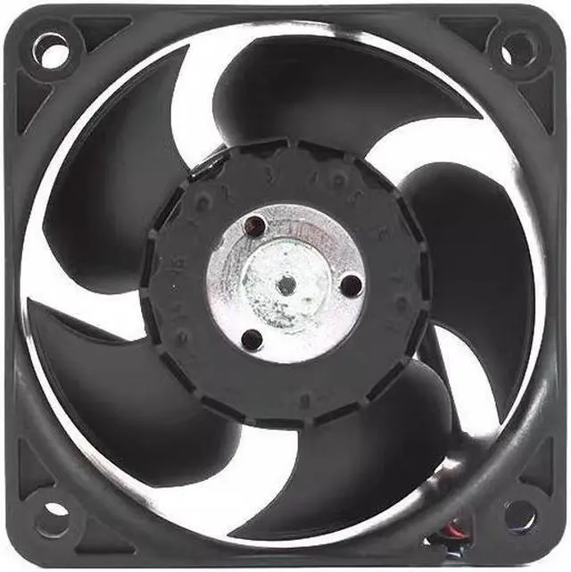 Alt view image 2 of 5 - Zyvpee 624N DC24V 92mA 2.2W 6150rpm 2-Wire Inverter Cooling Fan 60x60x25mm