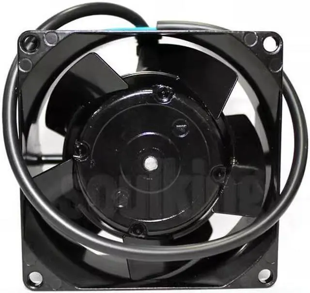 Alt view image 2 of 5 - Zyvpee 8506N AC115V 135/115mA 12/11W 2-Wire 8cm All-Metal Axial Cooling Fan 80x80x38mm