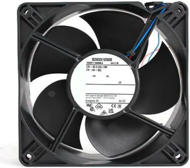 Main image of Zyvpee 4412M 120mm 12V 0.32A 3.8W Axial Cooling Fan 120x120x38mm