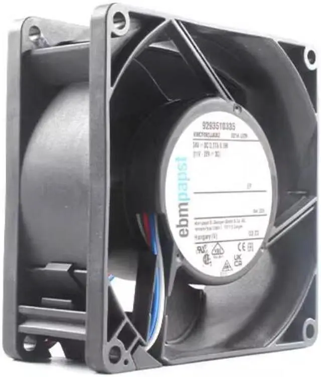 Alt view image 2 of 3 - Zyvpee 3214J/2N 9238 24V 0.27A 6.5W 3 Wires Inverter Cooling Fan 92x38mm