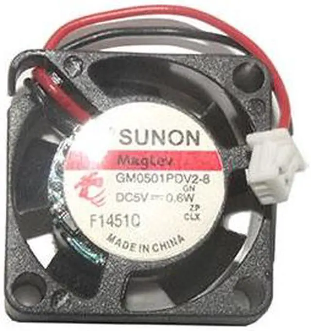 Main image of Zyvpee  20mm GM0501PDV2-8 GN 5V 2cm 0.6W 2Wire Cooling Fan 20x20x8mm