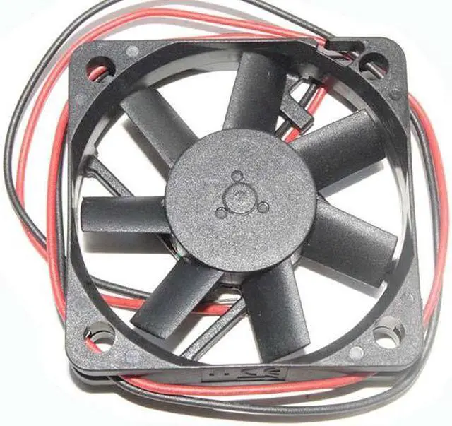 Alt view image 2 of 3 - Zyvpee 50mm MB50100V2-000C-A99 5V 1.18W 2 Wires Precision Instrument Cooling Fan