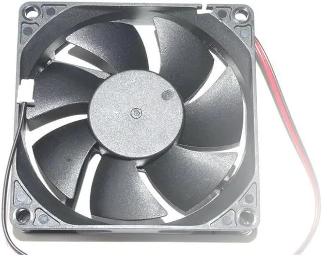 Alt view image 3 of 3 - Zyvpee 8cm D80SM-12C 12V 80mm 0.16A 2Wire 1.92W 29CFM 2300RPM 23dBA Cooling Fan