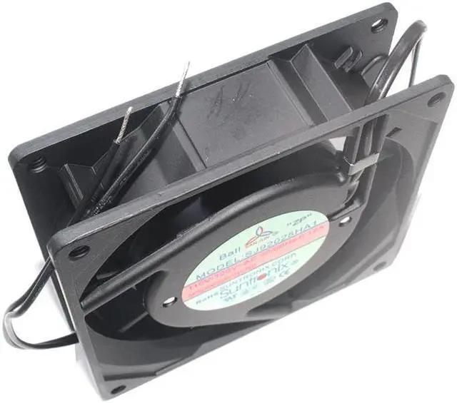 Alt view image 3 of 3 - Zyvpee 9025 SJ92025HA1  110-120Vac 0.12A 2 Wires  9CM AC Cooling Fan