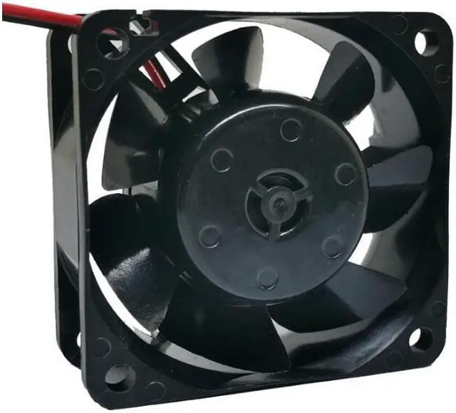Alt view image 2 of 3 - Zyvpee 60MM D06T-12TS2 12V 0.25A 2 Wires 6CM Cooling Fan 60x25MM