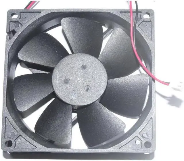 Alt view image 2 of 3 - Zyvpee 90MM D90BH-12 12V 0.2A 2.4W 2600RPM 48CFM 30dBA 2 Wires Silent Cooling Fan