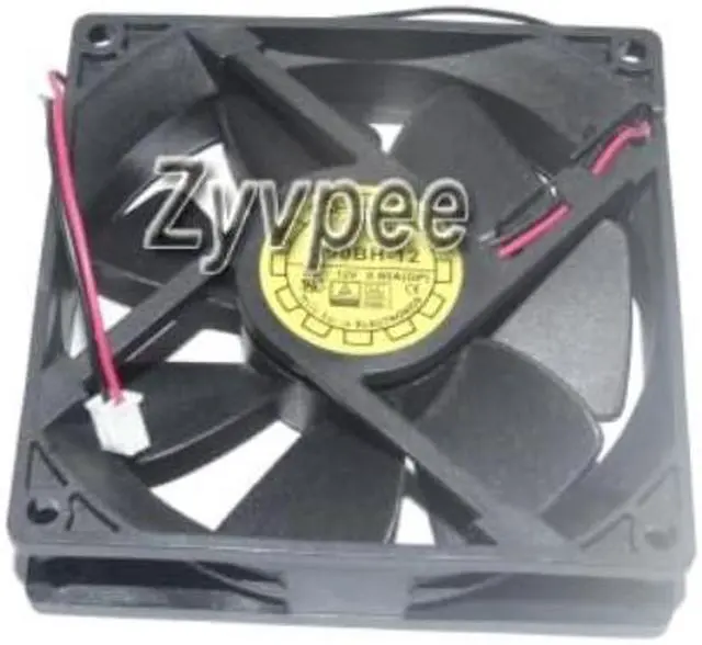 Main image of Zyvpee 90MM D90BH-12 12V 0.2A 2.4W 2600RPM 48CFM 30dBA 2 Wires Silent Cooling Fan