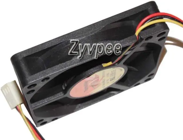 Alt view image 2 of 3 - Zyvpee 70mm B701512H TT-7015A 12V 0.3A 3 wires cpu cooling fan 70x15mm