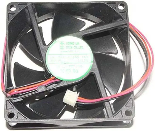 Main image of Zyvpee DFB802512H 12V 2.0W 3 Wires 3 Pins Cooling Fan 80x25mm