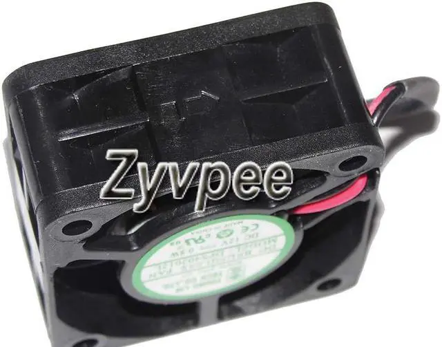 Alt view image 3 of 3 - Zyvpee 40mm DFS402012L 12V 0.8W 2 wires ultra-quiet fan for switches Chips 40x20mm
