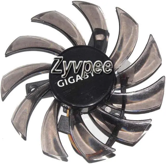 Alt view image 2 of 3 - Zyvpee  T128010SM 12V 0.2A 3 wires frameless vga fan for GTX460 HD5870