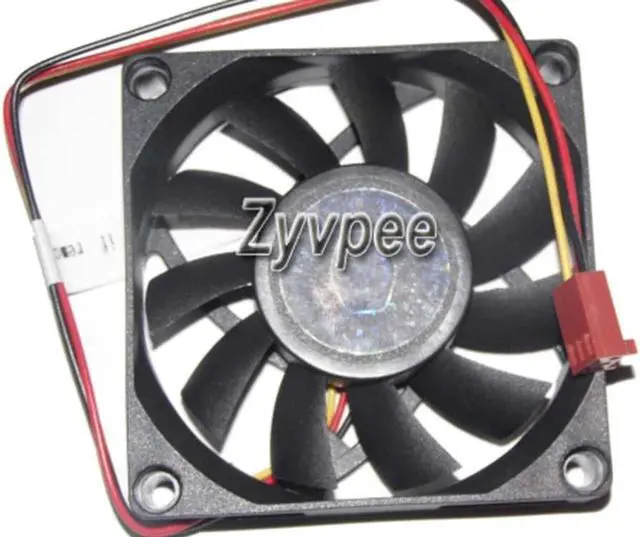 Alt view image 3 of 3 - Zyvpee 70mm A7015-29RB-3AN-F1 DF0701512RFMN L71 12V 0.22A 3 wires CPU Cooling 70x15mm