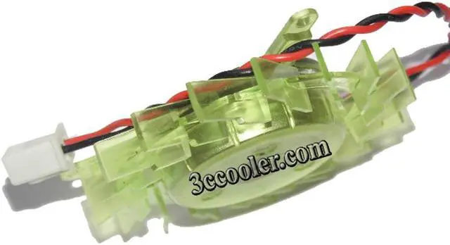 Alt view image 2 of 3 - Zyvpee 45mm DX1245LSNV 12V 0.12A 2Wire 7300 7600 X800 7950GT 7900 Video Fan 39x39x39mm