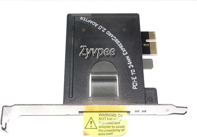 Alt view image 2 of 3 - PCI Express to 34mm ExpressCard 2.0 adapter