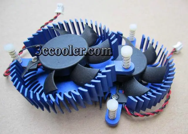 Alt view image 4 of 4 - Video Card fan replacement  HD4350 4550 Cooling Fan vga cooler